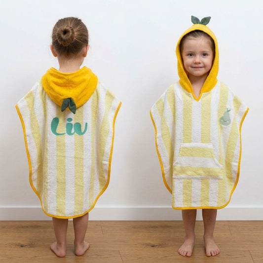 Poncho Pear - Geborduurde naam - Kletskop