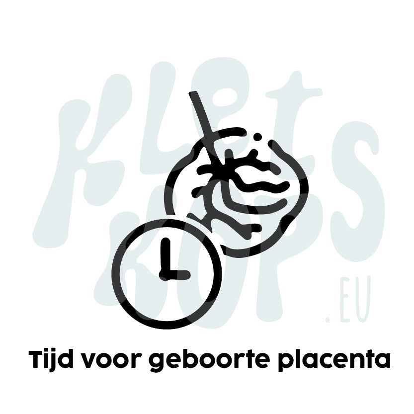 Gratis Geboorteplan met individuele wens geboorte placenta