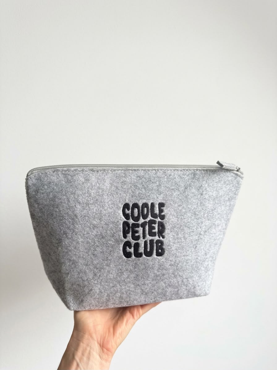 Vilten Etui "COOLE PETER CLUB"