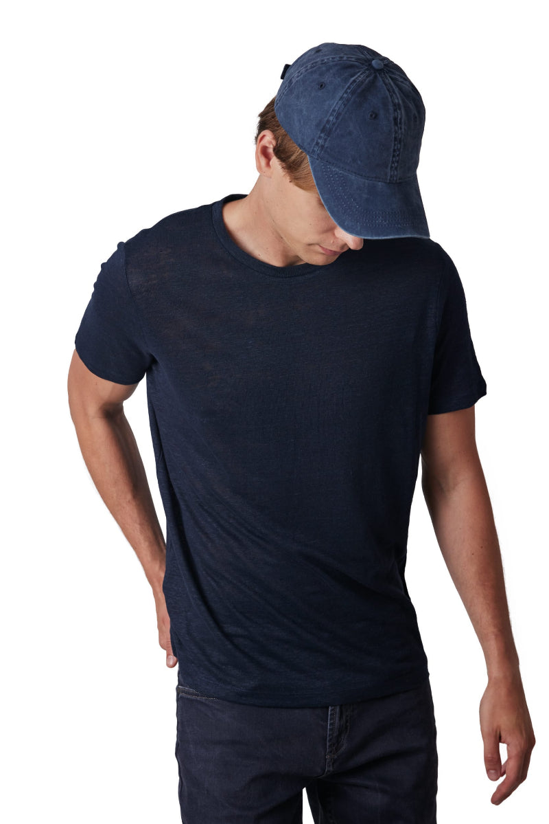vintage te borduren pet op naam of logo antwerpen K-up blauw