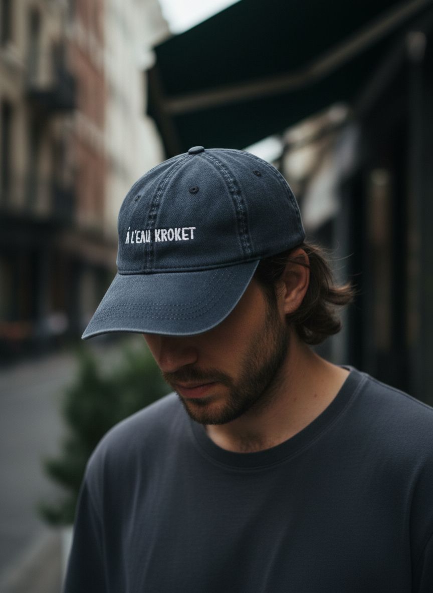 Vintage Cap - Geborduurd - Kletskop