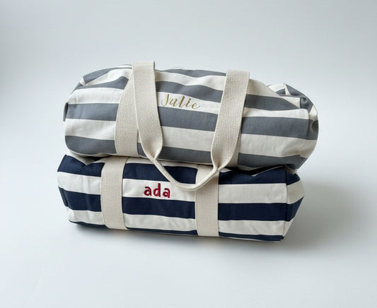 Ocean Breeze Weekendtas - Geborduurd
