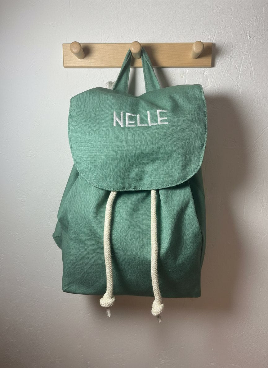 Stoer rugzakje voor kind geborduurd met naam of tekst
