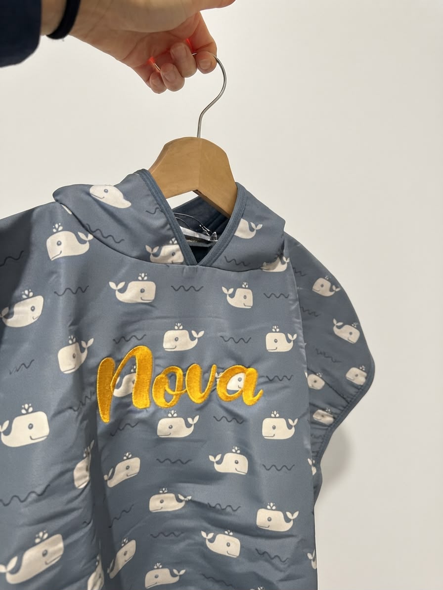 Fresk Kinder Poncho - Gepersonaliseerd