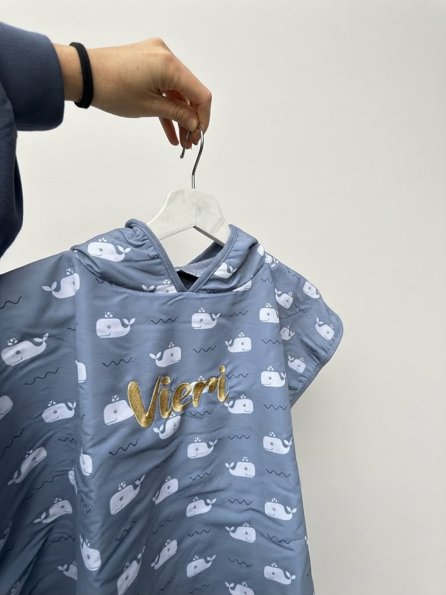 Fresk Kinder Poncho - Gepersonaliseerd