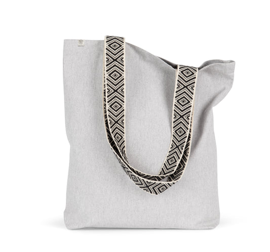 Natural Nomad totebag - Geborduurd