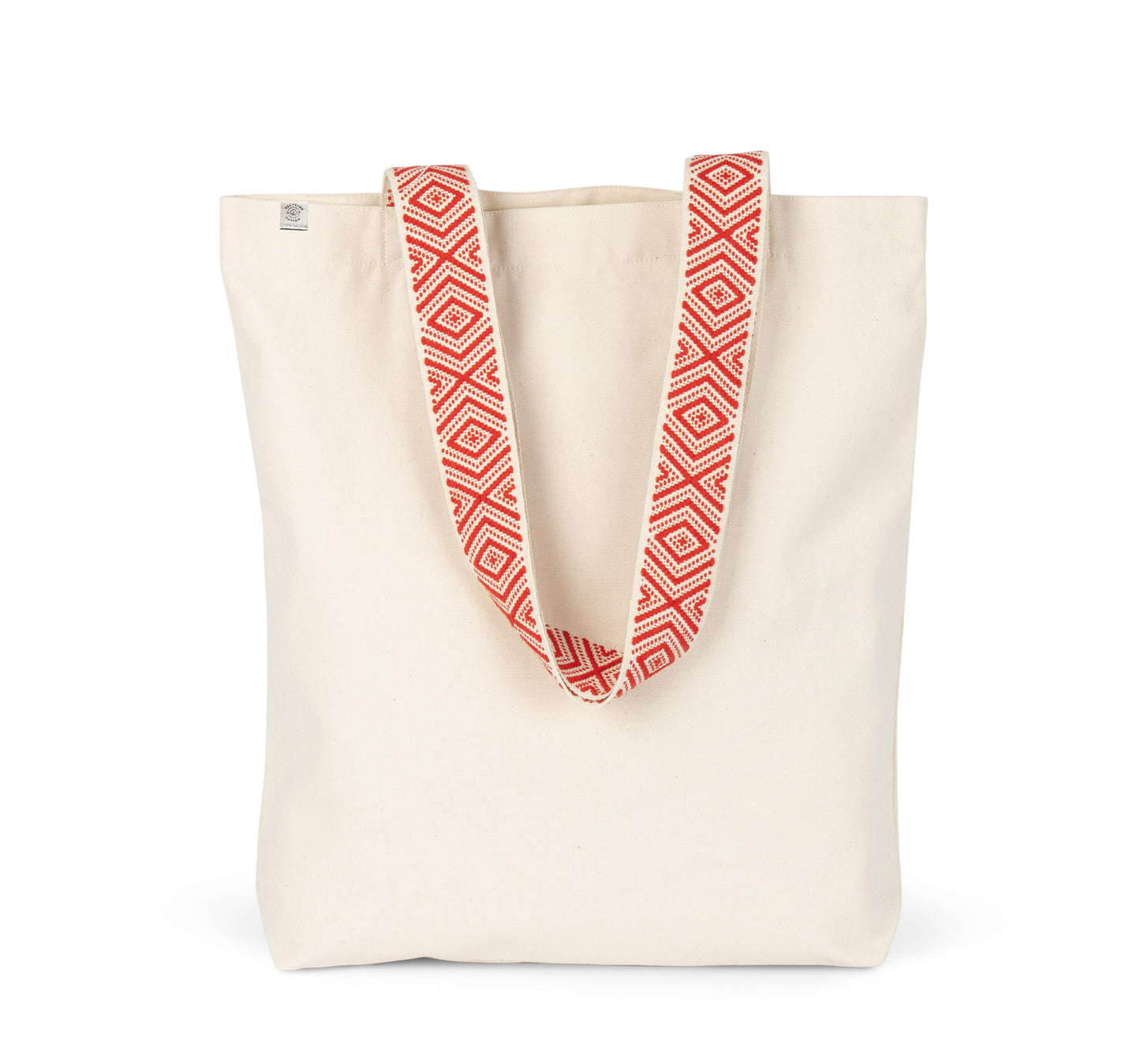 Natural Nomad totebag - Geborduurd