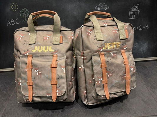 Fresk Rugzakje op naam - Herten - Kletskop