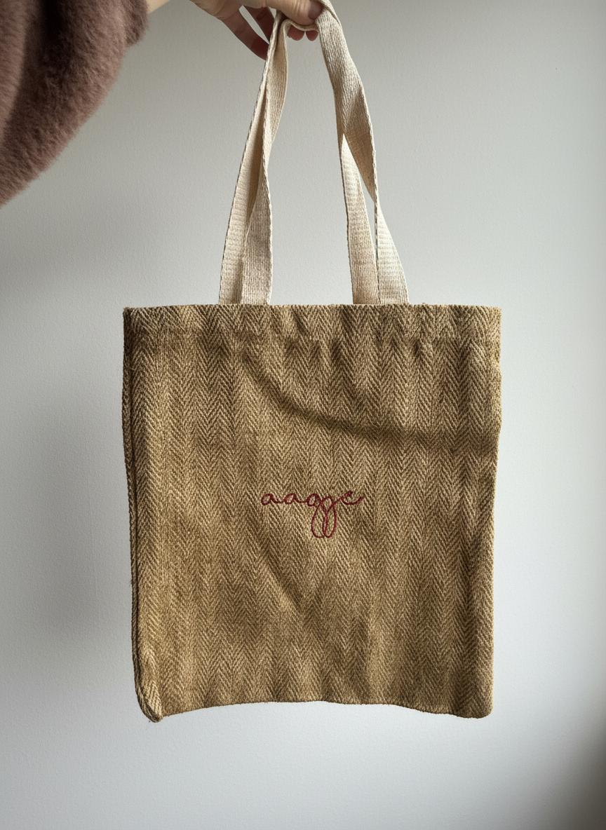 EcoLuxe Totebag - Geborduurd - Kletskop
