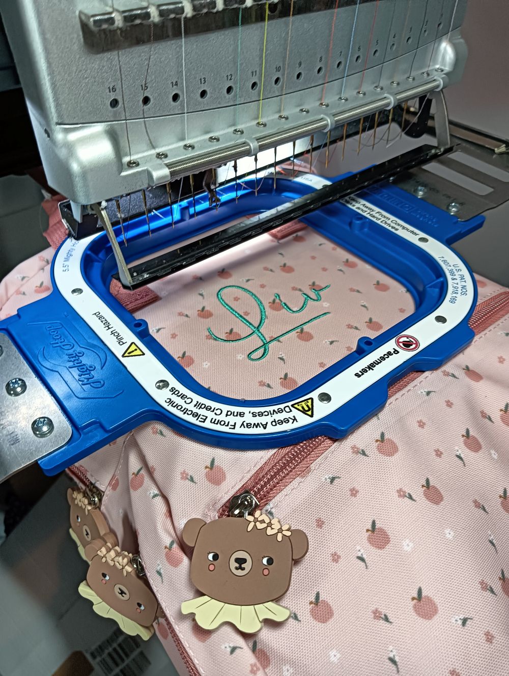 Eef Lillemor rugzak - Geborduurd - Kletskop