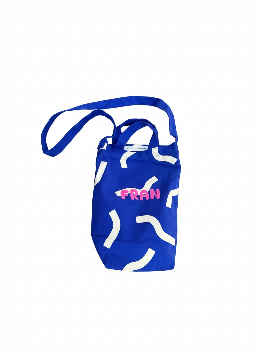 Waves Kinder Totebag - Geborduurd