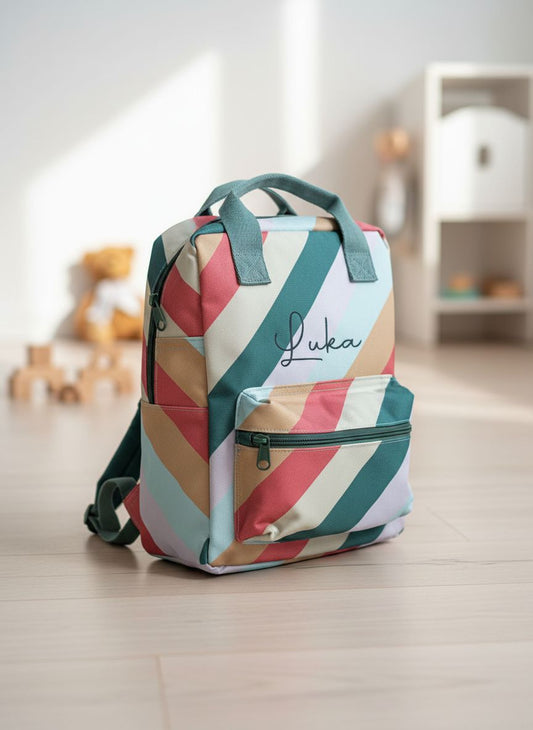 Engel. Rainbow Rugzak - Geborduurd