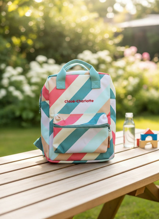 Engel. Rainbow Rugzak - Geborduurd