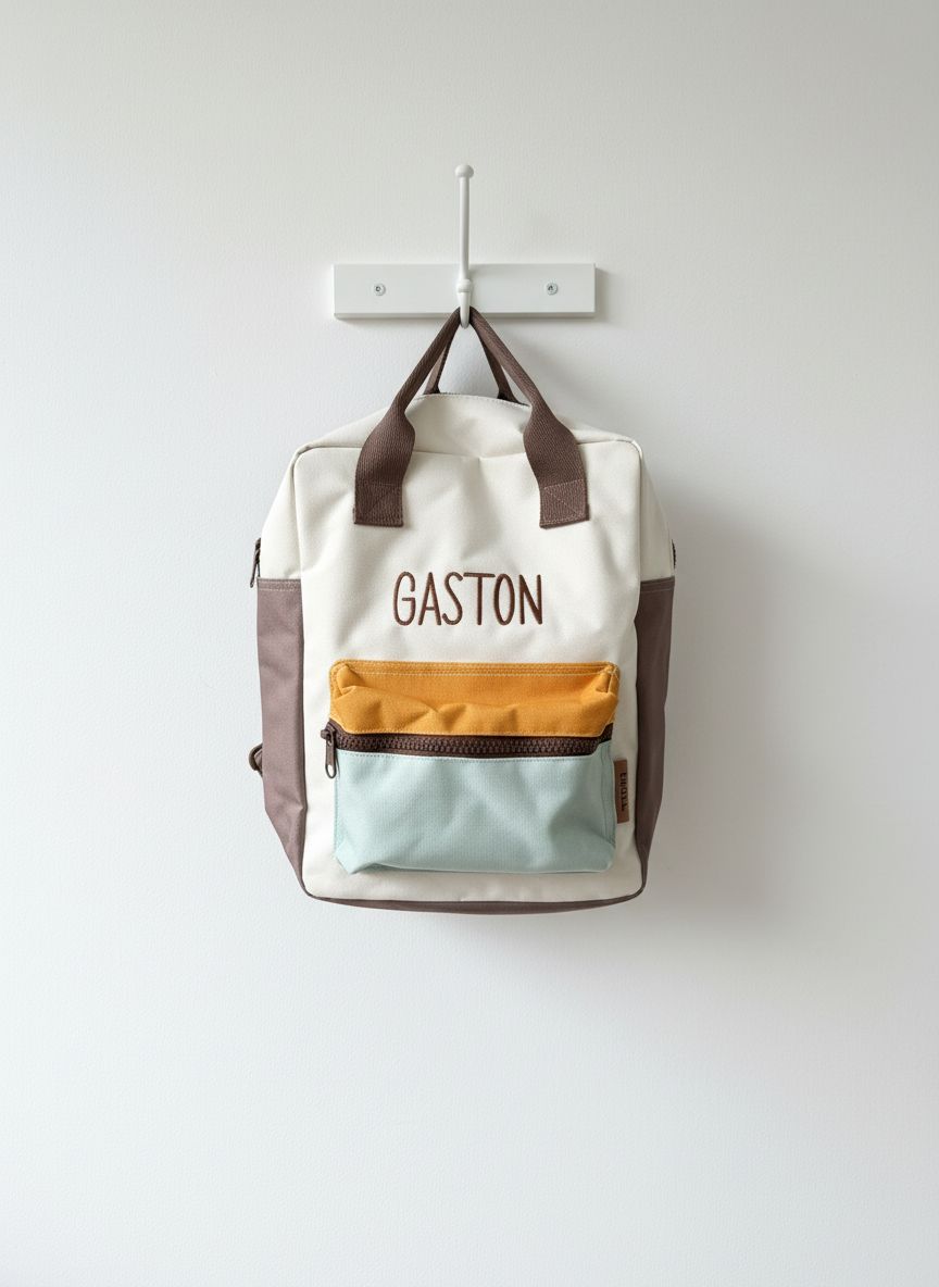 Rugzak peuters met geborduurde naam