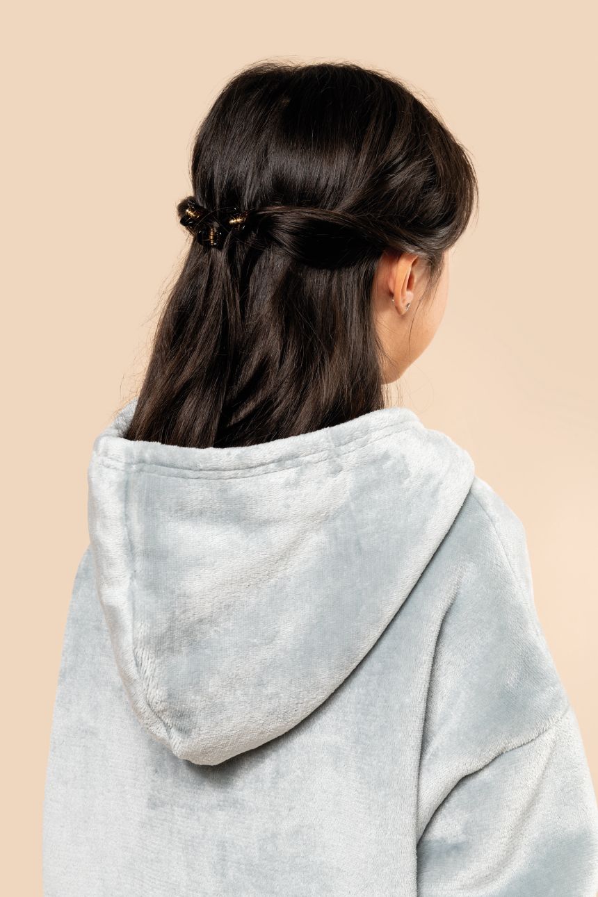 CozyCrest Poncho Kids - Geborduurd