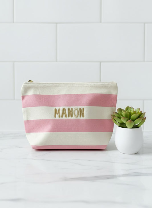 Ocean Breeze toiletzak - Geborduurd
