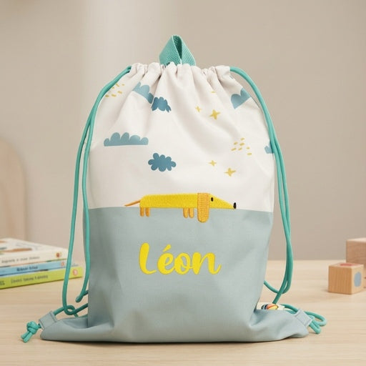 Gepersonaliseerd Turnzakje The Cotton Cloud - Hond - Kletskop