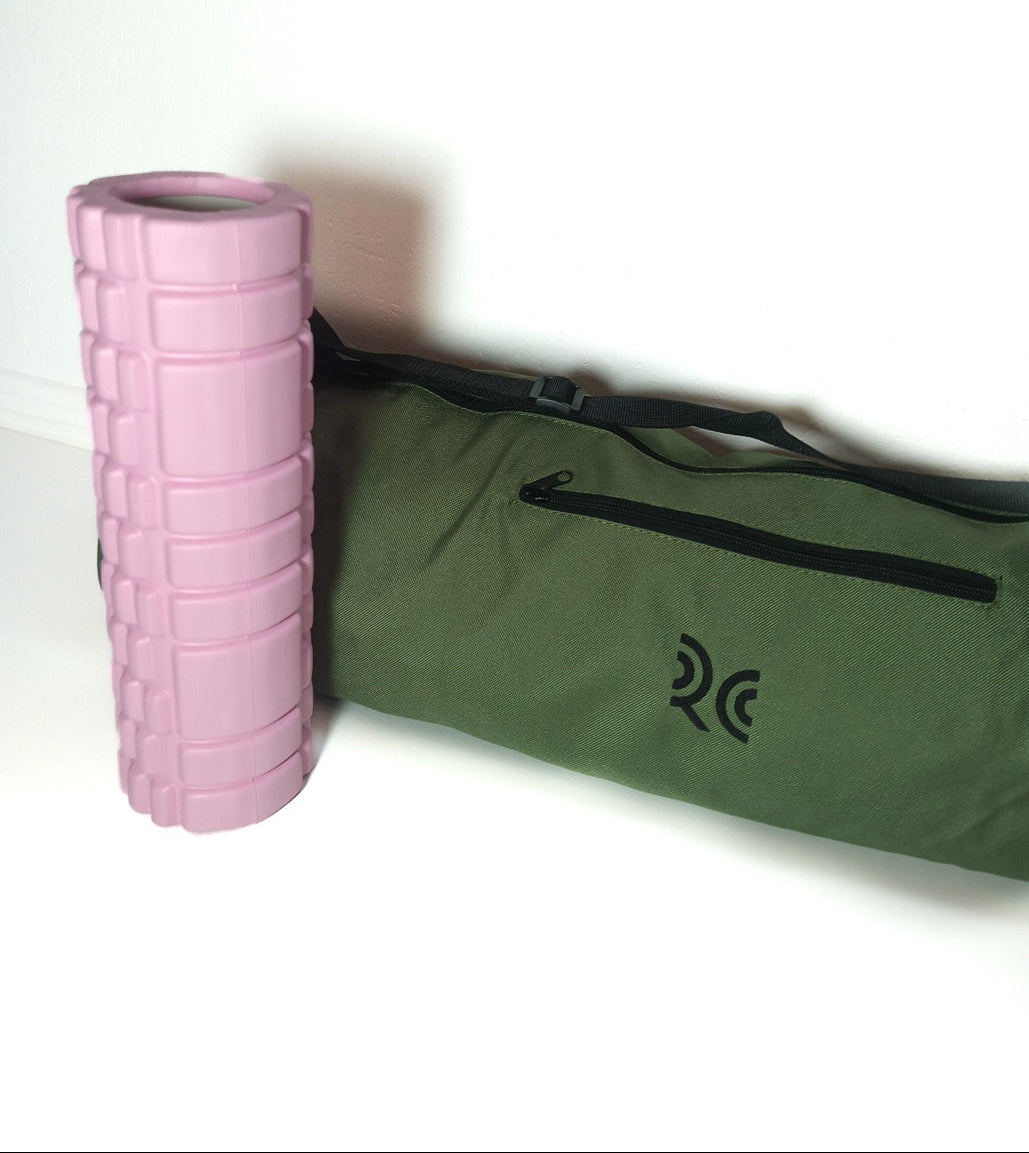 Geborduurde zak voor yoga mat gepersonaliseerd met sport logo in antwerpen