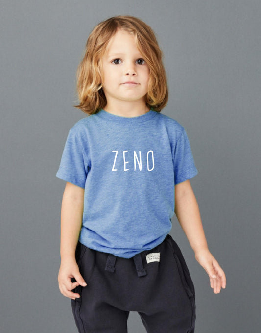Gepersonaliseerde Kinder T-shirt met Tekst