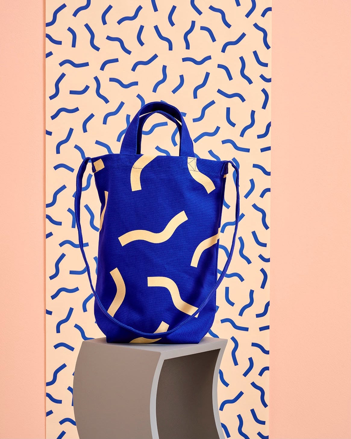 Waves Kinder Totebag - Geborduurd