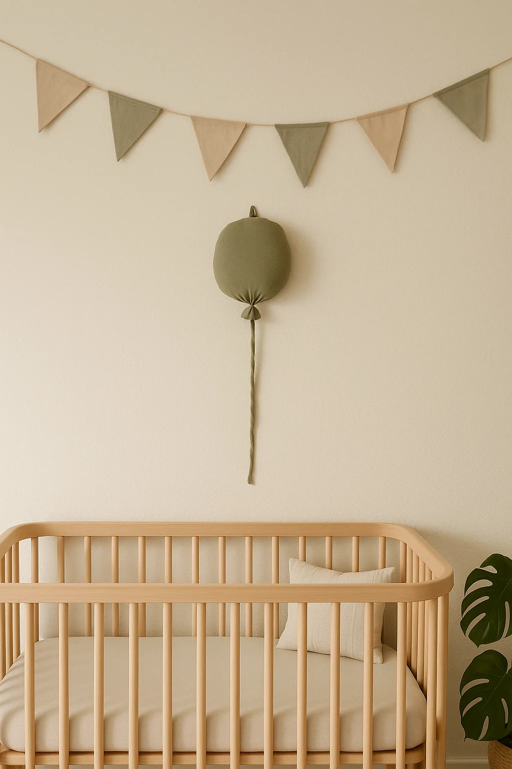 Hydrofiele ballon kinderkamer - Beige