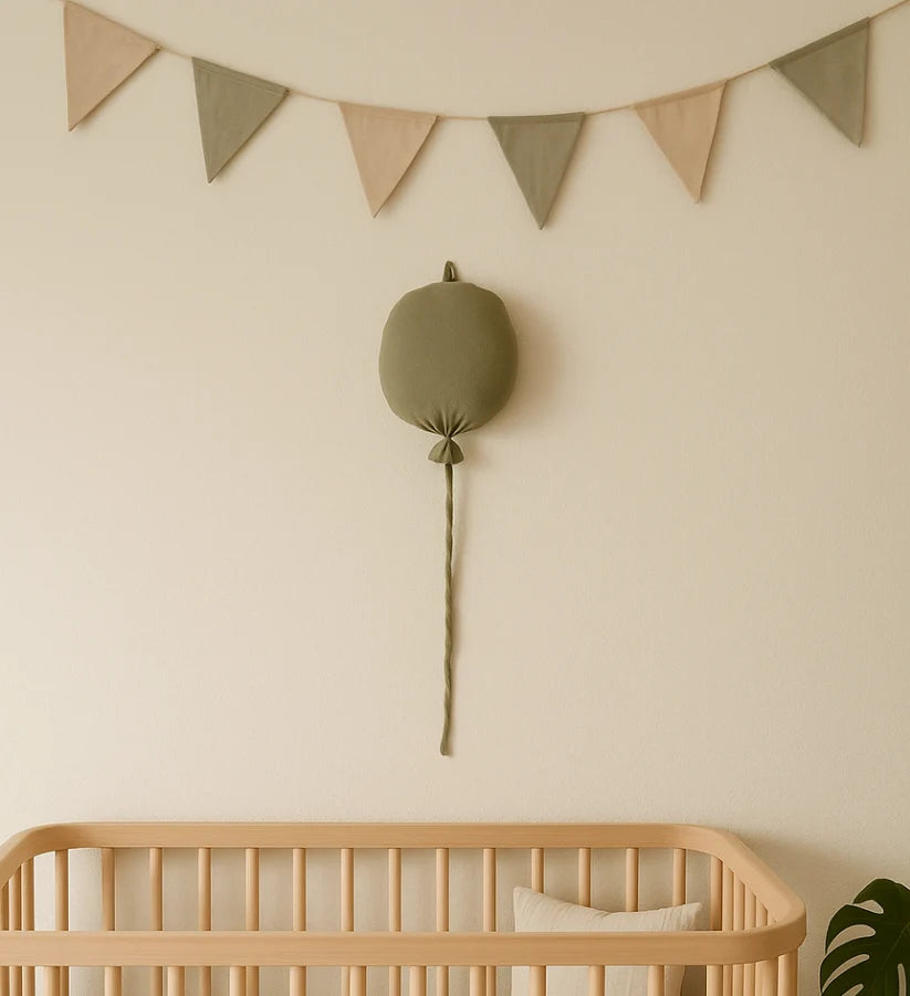 Hydrofiele ballon kinderkamer - Beige