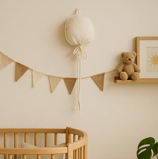 Hydrofiele ballon kinderkamer - Beige