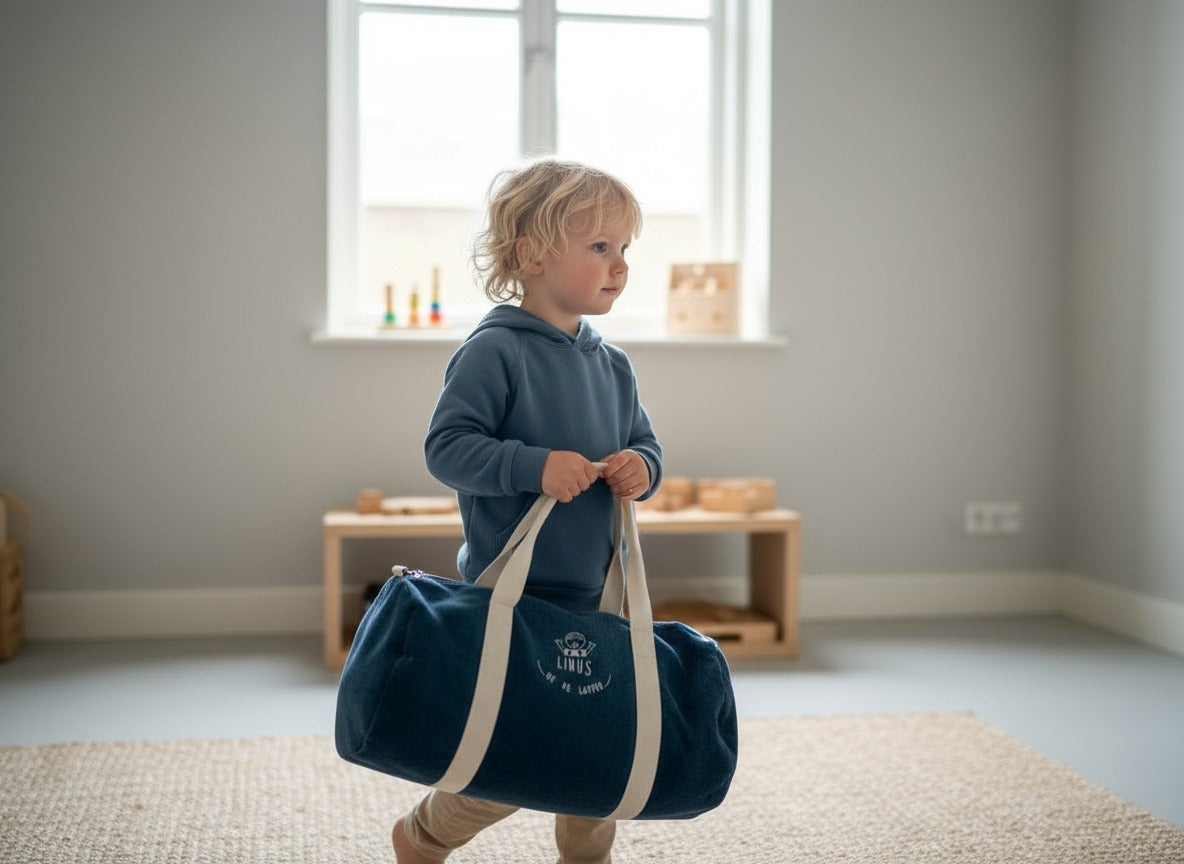 "Op de lappen" weekendtas