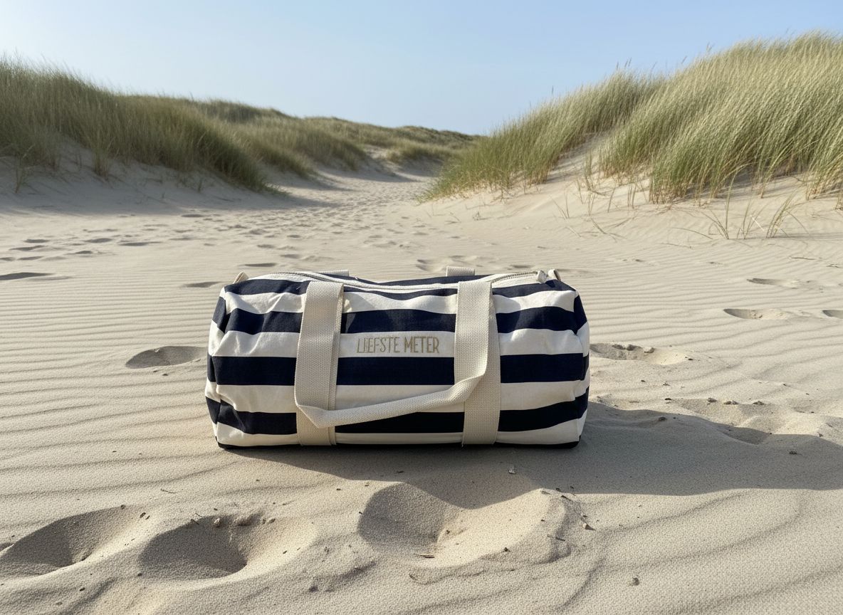 Ocean Breeze Weekendtas - Geborduurd - Kletskop