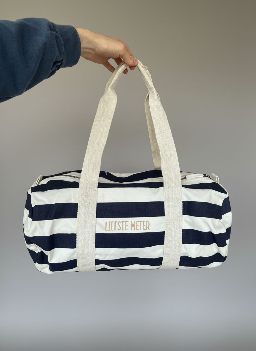 Ocean Breeze Weekendtas - Geborduurd - Kletskop