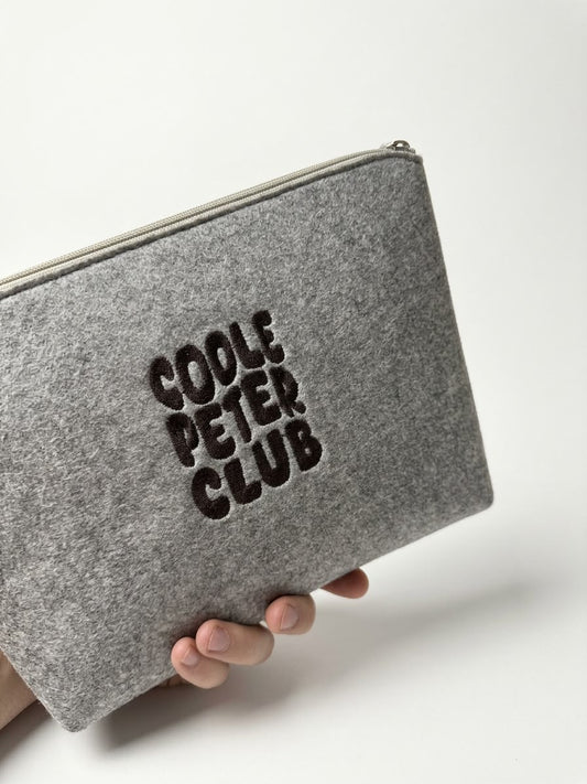 Vilten Etui "COOLE PETER CLUB"
