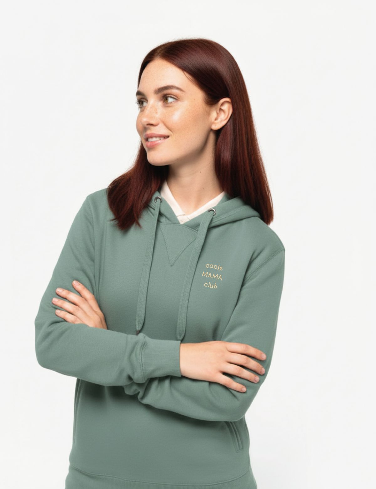 Coole Mama club oversized sweater met kap