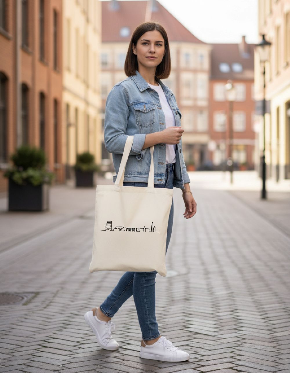 Tote Couture - Skyline Antwerpen Bag - Kletskop
