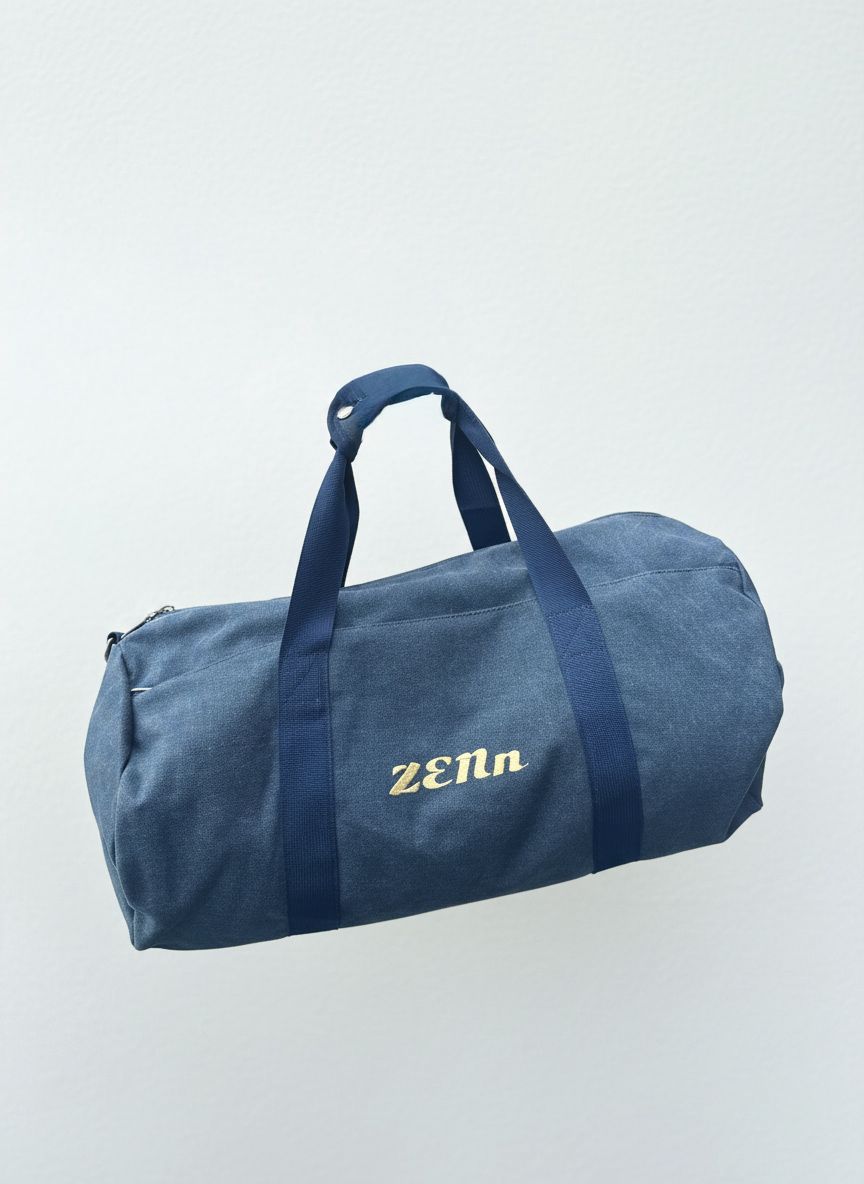 Vintage weekender - Geborduurd