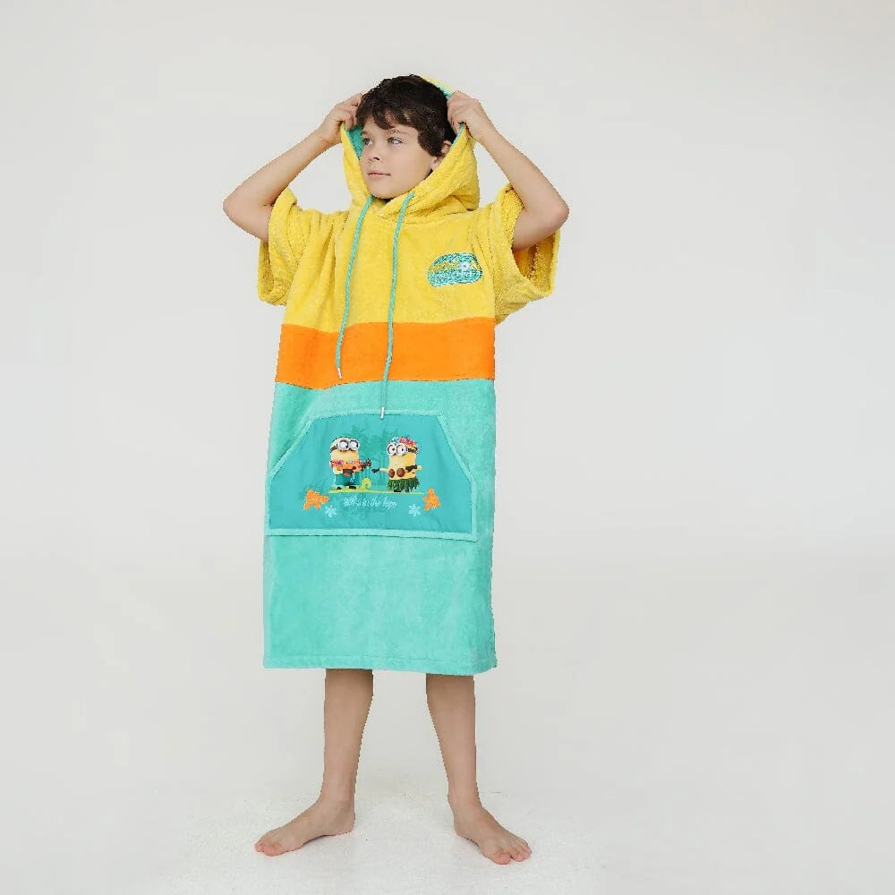 Minion Poncho Kind - Gepersonaliseerd