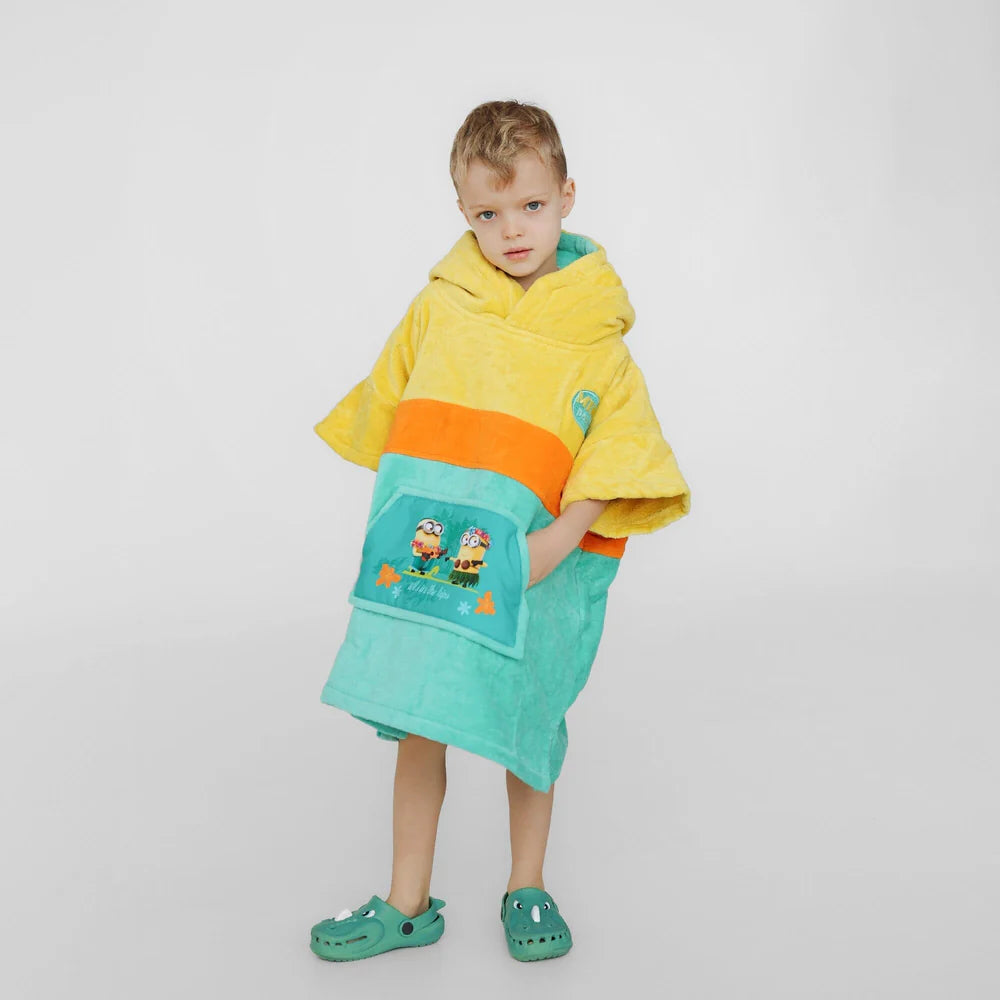 Minion Poncho Kind - Gepersonaliseerd