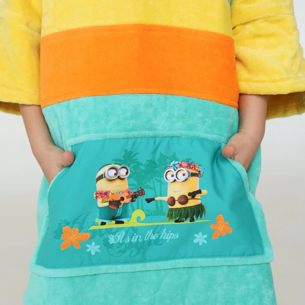 Minion Poncho Kind - Gepersonaliseerd